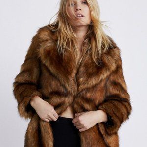 Zara Fur Coat